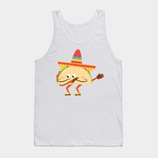 'Dabbing Taco' Cute Taco Tuesdays Gift Tank Top